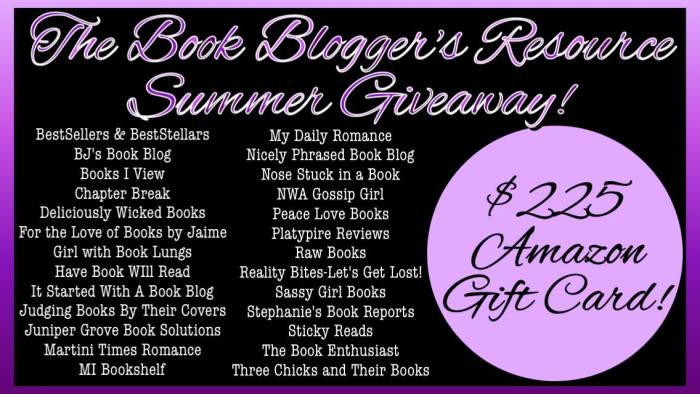 BBR Giveaway and Hop