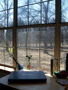 Writing Desk in the Morning